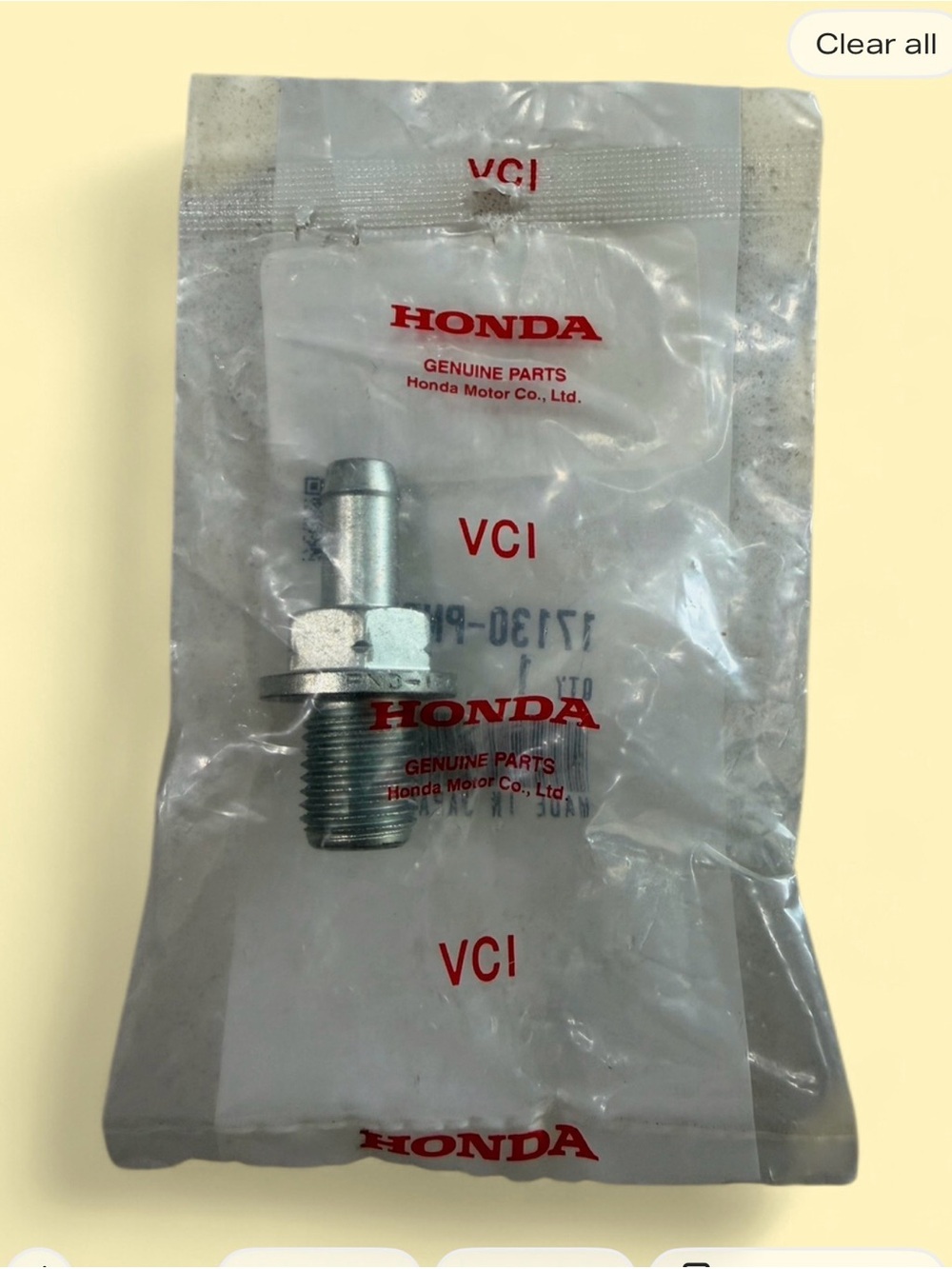 Honda 17130-PND-A01 PCV Valve.